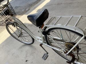 岡山市東区で自転車の回収から処分までさせて頂きました。