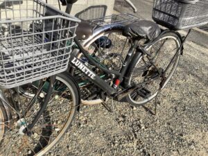 瀬戸内市邑久町で処分した自転車