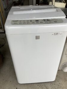 新見市で洗濯機の引き取りから処分までさせて頂きました。