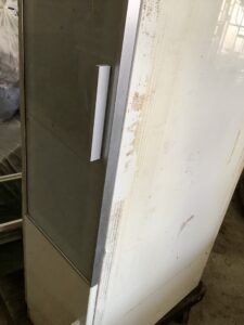 玉野市玉で冷蔵庫の引き取りから処分までさせて頂きました。