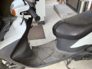 浅口郡里庄町でバイクの引き取りから処分までさせて頂きました。