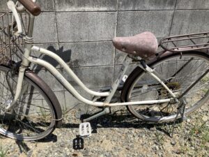 久米郡久米南町で処分した自転車