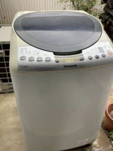 赤磐市山陽で洗濯機の回収から処分までさせて頂きました。