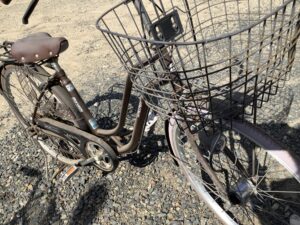岡山市北区で自転車の回収から処分までさせて頂きました。