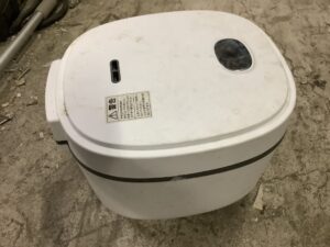 英田郡西粟倉村で処分した家電