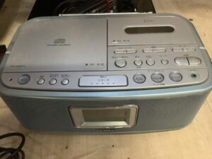 和気郡和気町で処分したラジカセ
