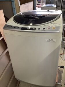 都窪郡早島町で洗濯機の回収から処分までさせて頂きました。