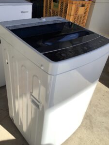 加賀郡吉備中央町で洗濯機の回収から処分までさせて頂きました。