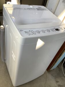 加賀郡吉備中央町で洗濯機の引き取りから処分までさせて頂きました。