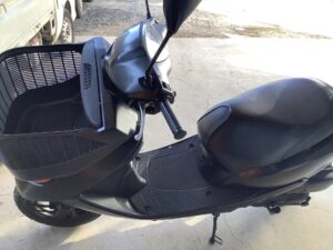 浅口郡里庄町でバイクの引き取りから処分までさせて頂きました。
