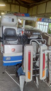 備前市西片上で処分した農機具