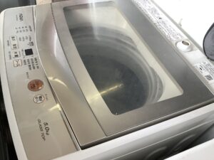 岡山市北区で洗濯機の引き取りから処分までさせて頂きました。