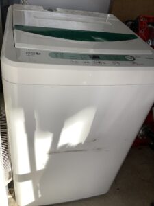 井原市で洗濯機の引き取りから処分までさせて頂きました。