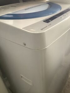 倉敷市西阿知で洗濯機の回収から処分までさせて頂きました。