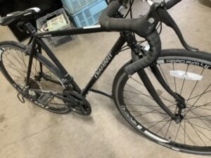 岡山市北区で自転車の回収から処分までさせて頂きました。