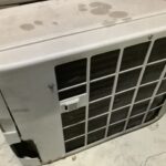 岡山市中区高屋でエアコン取り外しから処分までさせて頂きました。