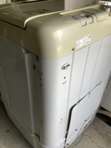 倉敷市で洗濯機の引き取りから処分までさせて頂きました。