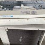 岡山市南区新保でエアコン取り外しから処分までさせて頂きました。