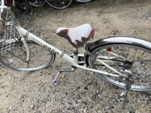 倉敷市中島で処分した自転車