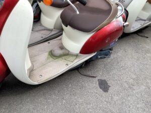 倉敷市中庄で処分したバイク