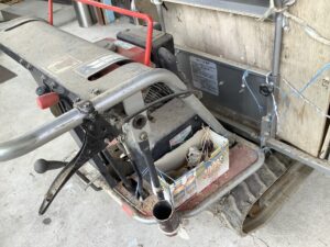 英田郡西粟倉村で処分した農機具