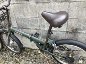 久米郡美咲町で処分した自転車