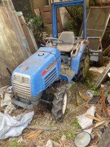 勝田郡奈義町で処分した農機具