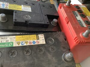 岡山市北区でバッテリーの回収から処分までさせて頂きました。