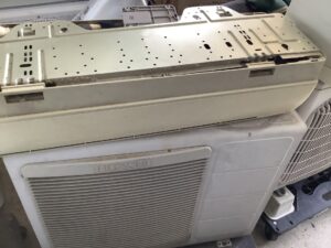 都窪郡早島町でエアコンの回収から処分までさせて頂きました。