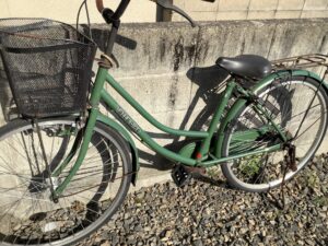 高梁市成羽町で引き取りから処分までした自転車