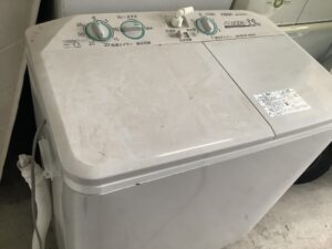 浅口市金光町で処分した洗濯機