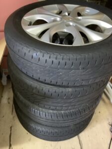 笠岡市笠岡で引き取り回収から処分までしたタイヤ