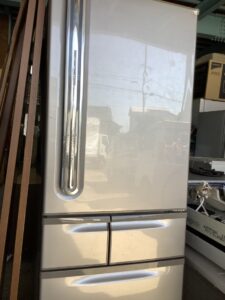 笠岡市で冷蔵庫の引き取りから処分までさせて頂きました。