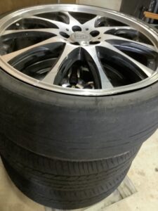 都窪郡早島町でタイヤの回収から処分までさせて頂きました。