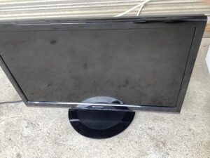 備前市吉永町で処分したテレビ