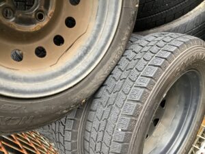 倉敷市児島で処分したタイヤ