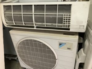 倉敷市でエアコン取り外しから引き取りまでさせて頂きました。