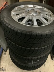 倉敷市玉島で処分したタイヤ
