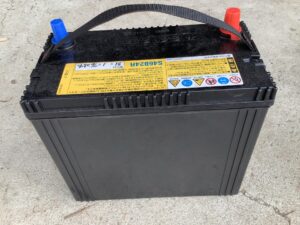 赤磐市山陽で処分したバッテリー