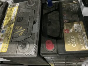 瀬戸内市邑久町で処分したバッテリー