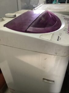 岡山市北区で処分した洗濯機