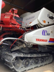 真庭市久世で引き取り回収から処分までした農機具