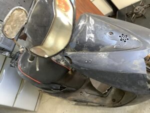 和気郡和気町で引き取り回収から処分までしたバイク