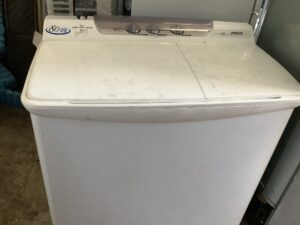 真庭市久世で引き取り回収から処分までした洗濯機