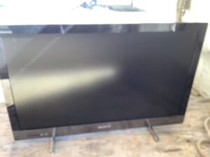 加賀郡吉備中央町で引き取りから処分までしたテレビ