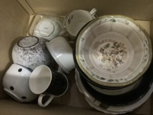 倉敷市船穂町で引き取り回収から処分までした食器