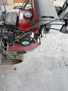 新見市哲西町で引き取り回収から処分までした農機具