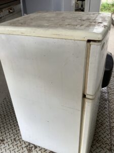 赤磐市下市で引き取り回収から処分までした冷蔵庫