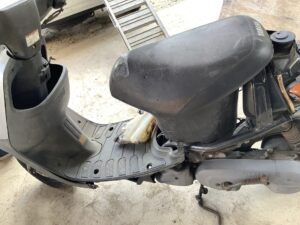 笠岡市三番町で引き取り回収から処分までしたバイク