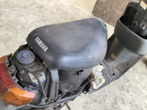 笠岡市三番町で引き取り回収から処分までしたバイク